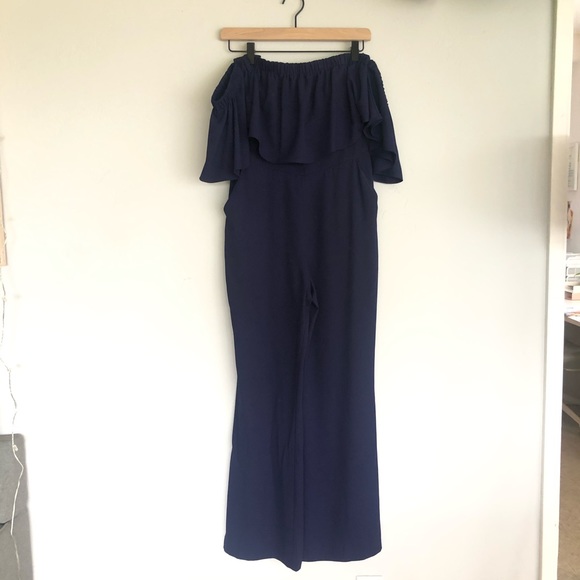Vince Camuto Navy Jumpsuit - Picture 3 of 5